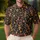Dancing Skeletons and Boo Halloween Golf Style for Men Women at Spooky Events Season Men's Polo Shirt - 4