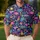 Neon Flamingo Margarita Vibes For Tropical Golf And Vacation Getaways For Women Men's Polo Shirt - 4