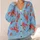 Red Lobster Motifs for Playful Coastal Layering and Everyday Youthful Weekend Style All-over Print Knitted Cardigan - 4