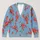 Red Lobster Motifs for Playful Coastal Layering and Everyday Youthful Weekend Style All-over Print Knitted Cardigan - 1