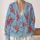 Red Lobster Motifs for Playful Coastal Layering and Everyday Youthful Weekend Style All-over Print Knitted Cardigan - 2