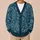 Teal Paisley Bohemian Layering Style For Everyday Travel, Office Days, And Weekend Wear All-over Print Knitted Cardigan - 6