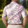 Pink Mermaid Scales and Honeycomb Fairway Style for Women’s Golf Outings and Gifts Men's Polo Shirt - 5