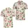 Pink Flamingo Pineapple Golf Motifs for Tropical Summer Fairway Resort Style Men Women Men's Polo Shirt - 2