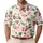 Pink Flamingo Pineapple Golf Motifs for Tropical Summer Fairway Resort Style Men Women Men's Polo Shirt - 1