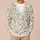Pastel Wildflower Blooms and Botanical Sprigs for Soft Casual Everyday Layering for Women All-over Print Knitted Cardigan - 6