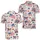 Red White Blue Americana Icons for Fourth of July Celebrations and Summer Golfers Men's Polo Shirt - 2