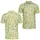 Lime Tennis Rackets and Pink Bows for Country Club Summer Style and Courtside Days Men's Polo Shirt - 2