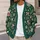Christmas Trees, Snowflakes and Pink Bows for Cozy Holiday Gatherings and Festive Parties All-over Print Knitted Cardigan - 5