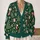 Christmas Trees, Snowflakes and Pink Bows for Cozy Holiday Gatherings and Festive Parties All-over Print Knitted Cardigan - 2
