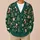 Christmas Trees, Snowflakes and Pink Bows for Cozy Holiday Gatherings and Festive Parties All-over Print Knitted Cardigan - 6