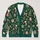 Christmas Trees, Snowflakes and Pink Bows for Cozy Holiday Gatherings and Festive Parties All-over Print Knitted Cardigan - 1