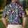 Colorful Western Cactus Boots and Horseshoes for Rodeo Days, Golf, and Cowgirls Men's Polo Shirt - 5