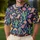 Colorful Western Cactus Boots and Horseshoes for Rodeo Days, Golf, and Cowgirls Men's Polo Shirt - 4