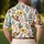 Western Cowboy Boots, Hats & Cactus for Summer Golf and Vacation Style for Women Men's Polo Shirt - 5