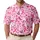 Pink Ribbon Medical Heart Motifs For Breast Cancer Awareness Golf Style Women Athletes Men's Polo Shirt - 1