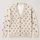 Black Paw Print Lattice for Cozy Dog Lover Layering and Everyday Casual Outfit Style All-over Print Knitted Cardigan - 1