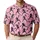 Pink Pickleball Player Silhouettes for Summer Court Days and Active Women Athletes Men's Polo Shirt - 1