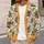 Stacked Books and Autumn Foliage for Cozy Library Weekends and Everyday Layering Style All-over Print Knitted Cardigan - 5
