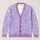 Pastel Star Motifs for Relaxed Everyday Layering and Weekend Outfits for Modern Men All-over Print Knitted Cardigan - 1