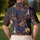 Haunted Village Black Cats Autumn Night Halloween Golf Outing Gift For Men And Women Men's Polo Shirt - 5