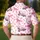 Pink Bows, Golf Clubs, Carts and Balls for Girly Country Club Summer Style Lovers Men's Polo Shirt - 5
