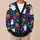 Halloween Ghost Pumpkin Bow Motifs For Festive Layering And Autumn Outings For Women All-over Print Knitted Cardigan - 6