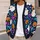 Halloween Ghost Pumpkin Bow Motifs For Festive Layering And Autumn Outings For Women All-over Print Knitted Cardigan - 5
