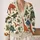 Vintage Dinosaur Motifs for Casual Weekend Layering and Everyday Adventure Style Wear All-over Print Knitted Cardigan - 2