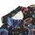 Neon Cosmic Cowboy Rodeo Scene For Beach Vacations, Festivals, And Summer Nights Men's Polo Shirt - 6