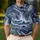 Whale Ocean Waves for Tropical Beach Getaways and Nautical Summer Adventure Travel Men's Polo Shirt - 4