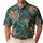 Tropical Tiger Jungle Escape For Beach Days, Island Travel, And Bold Summer Getaways Men's Polo Shirt - 1