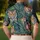 Tropical Tiger Jungle Escape For Beach Days, Island Travel, And Bold Summer Getaways Men's Polo Shirt - 5