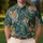 Tropical Tiger Jungle Escape For Beach Days, Island Travel, And Bold Summer Getaways Men's Polo Shirt - 4