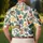 Tropical Beer Golf Celebration For Dad, Summer Fairway Fun And Happy Hour Style Gifts Men's Polo Shirt - 5
