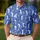 Blue Autism Awareness Golfers With Colorful Ribbons For Charity Tournaments And Fans Men's Polo Shirt - 4