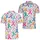Colorful Cancer Awareness Ribbons for Golf Days, Charity Events, Supporter Gatherings Men's Polo Shirt - 2