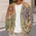 Autumn Floral Oatmeal Botanical Style for Everyday Layering and Relaxed Weekend Outings All-over Print Knitted Cardigan - 5