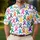 Multicolor Awareness Ribbons for Cancer Support Golf Day, Survivor and Family Gift Wear Men's Polo Shirt - 4