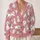 White Puppy Motifs for Cozy Autumn Layering and Everyday Pet Lover Weekend Style All-over Print Knitted Cardigan - 2