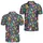Multicolor Cancer Awareness Ribbons For Golf Days, Survivor Support And Charity Events Men's Polo Shirt - 2