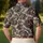 Dachshund Camo Puppy Motif for Golf Days, Outdoor Adventures, and Weekend Dog Lovers Men's Polo Shirt - 5