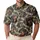 Dachshund Camo Puppy Motif for Golf Days, Outdoor Adventures, and Weekend Dog Lovers Men's Polo Shirt - 1