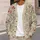 Pastel Wildflower Meadow Blooms for Relaxed Everyday Layering and Spring Outings All-over Print Knitted Cardigan - 5