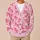 Pink Leopard Lounge Style for Cozy Autumn Evenings and Relaxed Everyday Wear At Home All-over Print Knitted Cardigan - 6