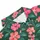 Pink Wildflowers on Forest Green for Tropical Golf and Vacation Style for Couples Men's Polo Shirt - 6