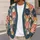 Colorful Cat Faces for Cozy Autumn Layering, Cute Feline Style for Women and Cat Lovers All-over Print Knitted Cardigan - 5