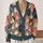 Colorful Cat Faces for Cozy Autumn Layering, Cute Feline Style for Women and Cat Lovers All-over Print Knitted Cardigan - 2