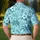 Mint Tropical Golf Couple Gift for Summer Vacations, Resort Weekends and Father’s Day Men's Polo Shirt - 5