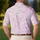Pastel Mandala Floral Motifs for Resort Golf Days and Spring Fairway Style Outfit Men's Polo Shirt - 5